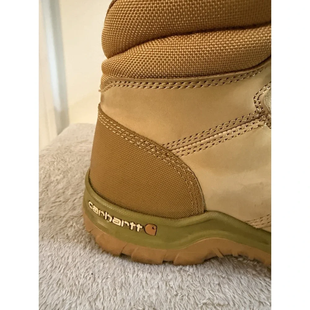 Carhartt Ground Force Work Boots Wheat Waterproof Composite Toe CMR 8939 Mens 10
